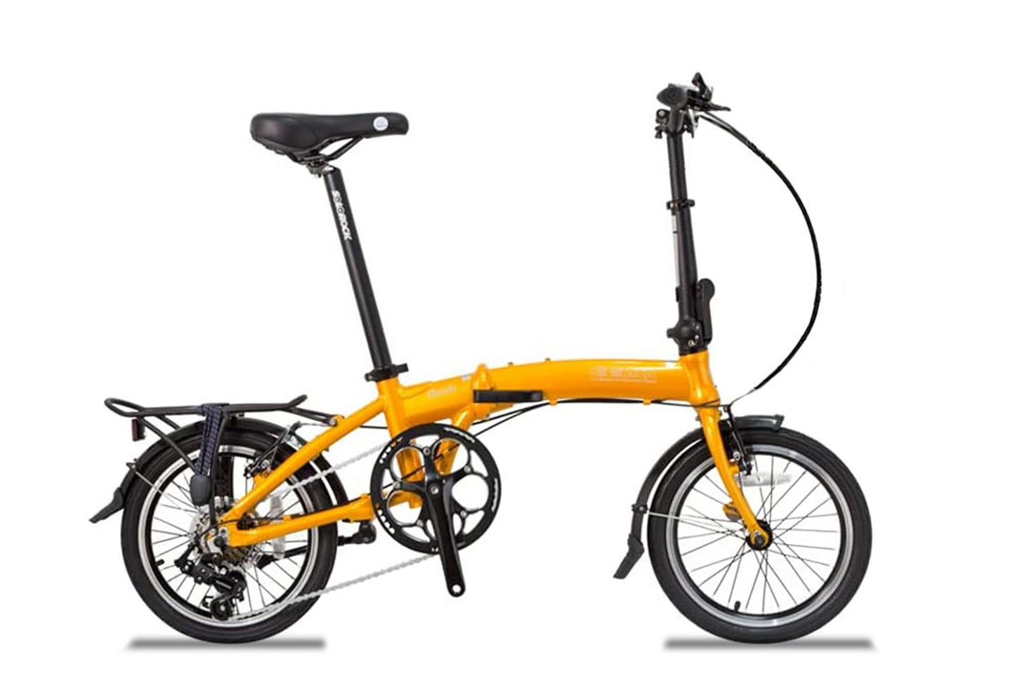 Dash - SOLOROCK 16" 8 Speed Aluminum Folding Bike - V Brakes