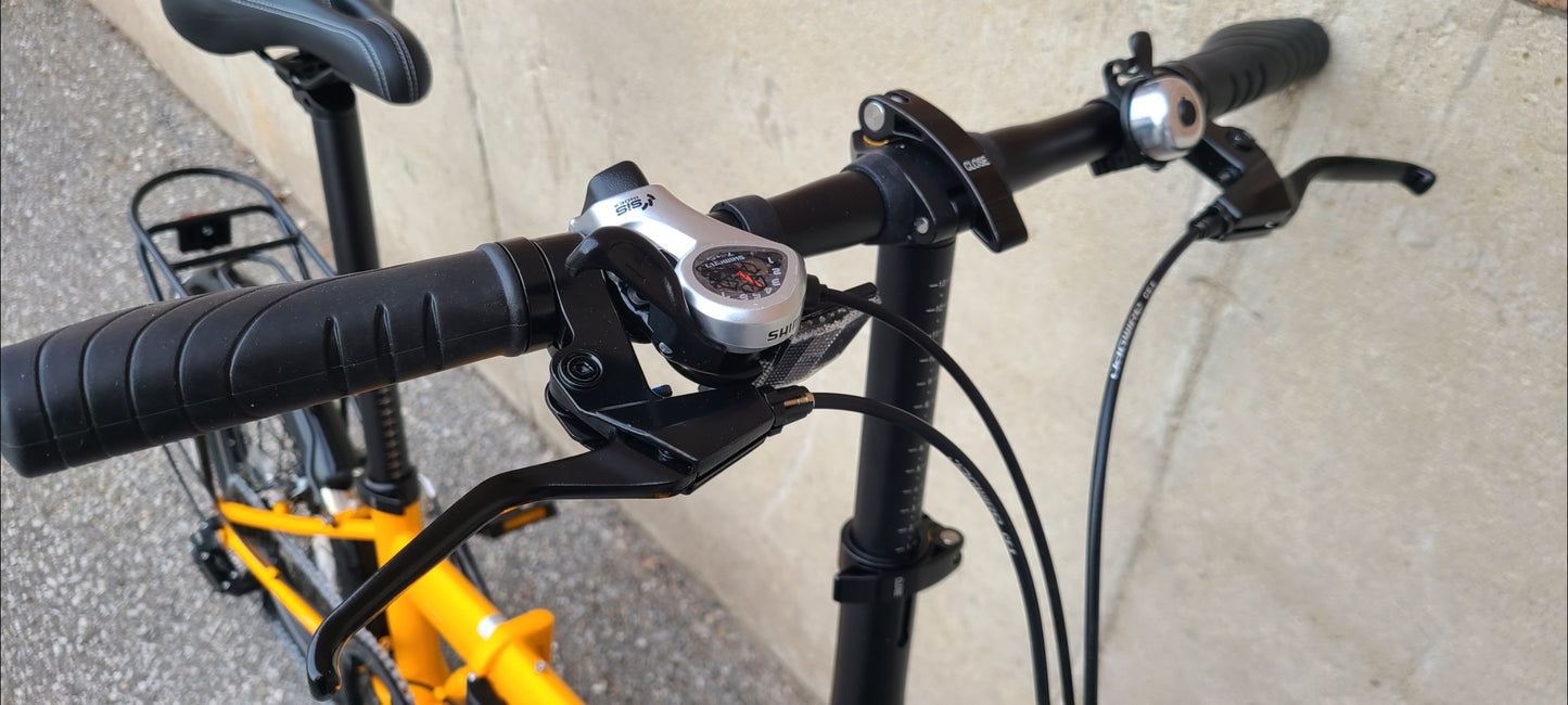 Hunter - SOLOROCK 20" Upgraded 7 Speed Steel Folding Bike