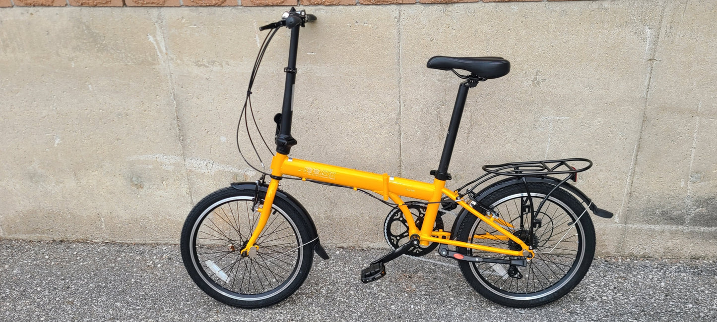 Hunter - SOLOROCK 20" Upgraded 7 Speed Steel Folding Bike