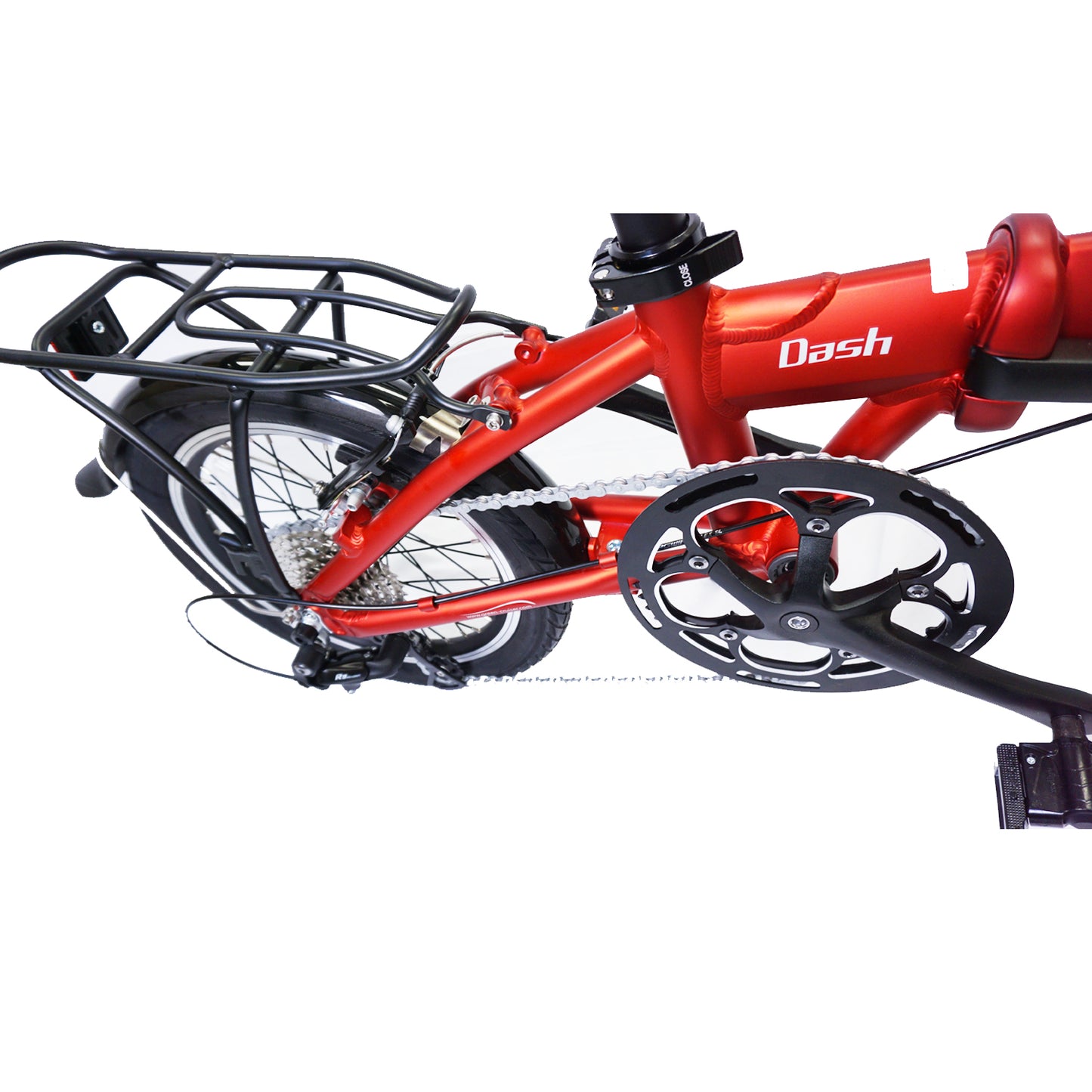 Dash - SOLOROCK 16" 8 Speed Aluminum Folding Bike - V Brakes
