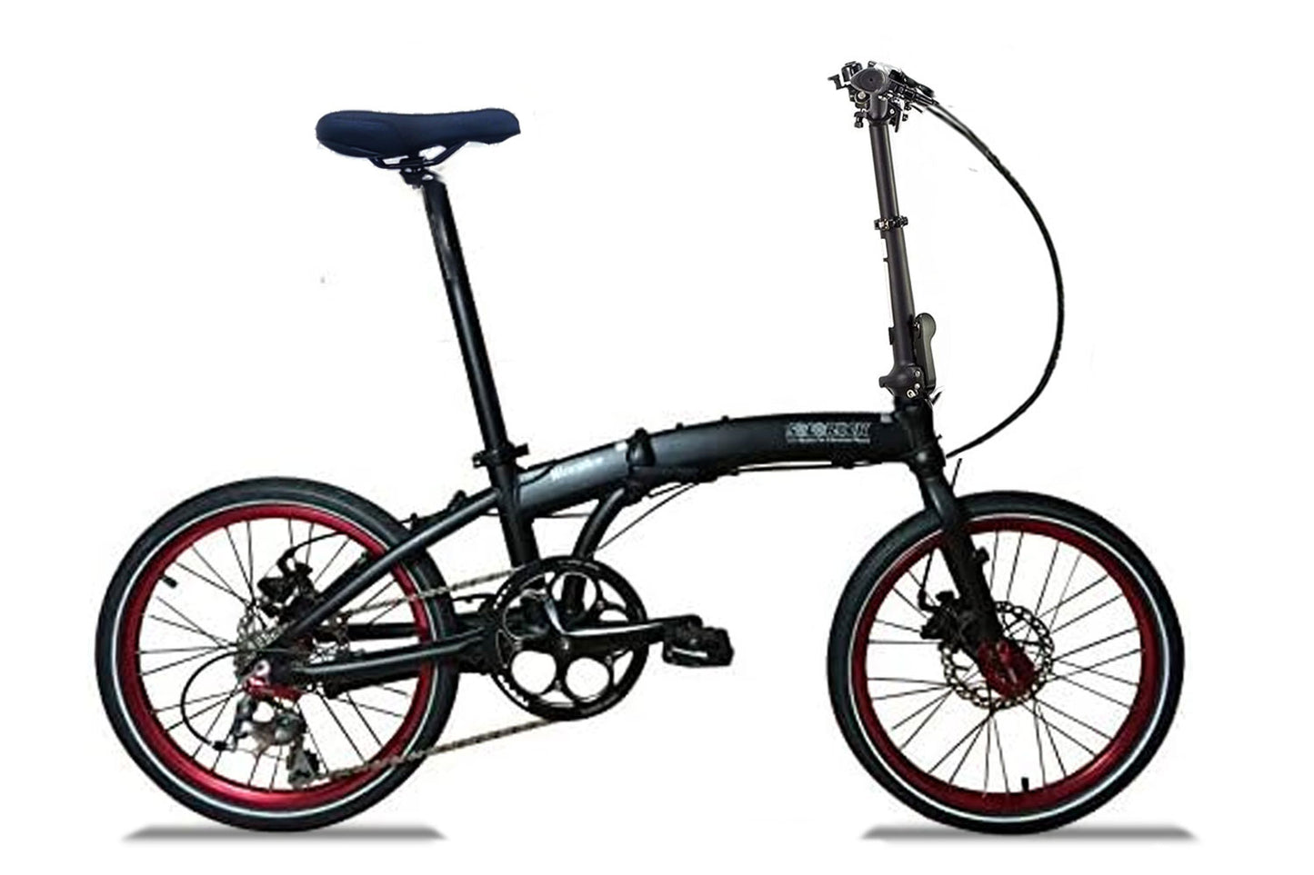 Wonder Pro - SoloRock 20" 10 Speed Aluminum Folding Bike