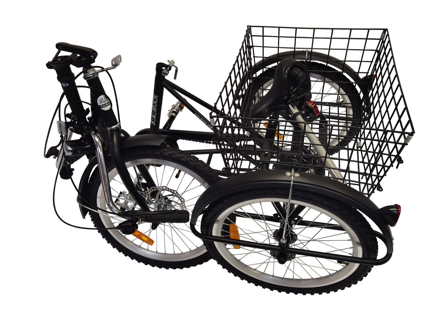 SoloRock Tricycle Handle Post Aluminum Folder