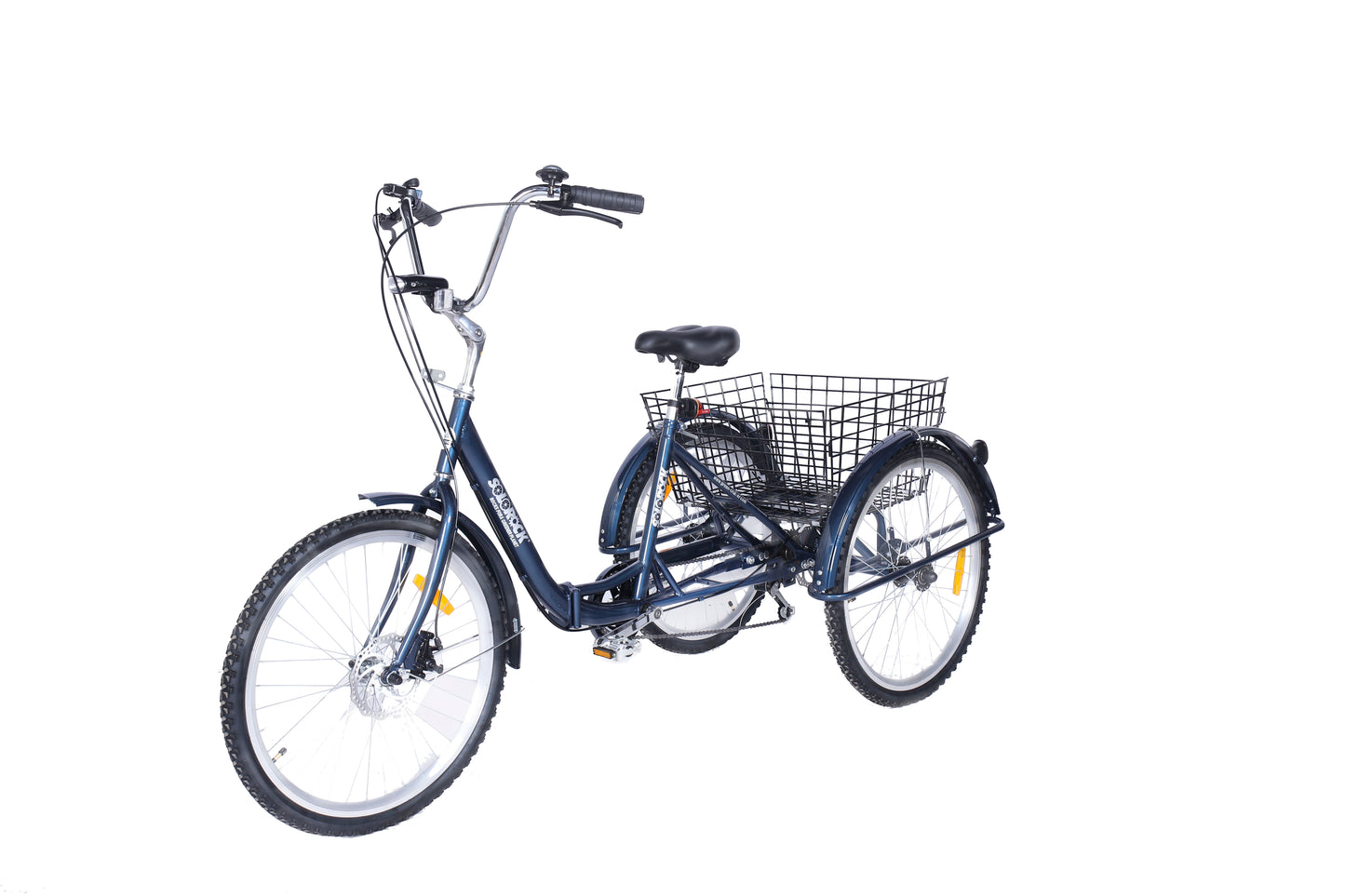 SOLOROCK 24" 6 Speed Folding Tricycle - Agile246-Fold