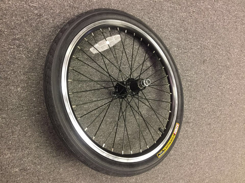 Rear Wheel With Hub for SoloRock 14" 3 Speed Aluminum Pace Folding Bike