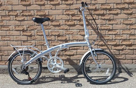 20" Standard Dash - SOLOROCK 20" 7 Speed Aluminum Folding Bike