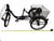 SoloRock Tricycle Handle Post Aluminum Folder