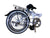Hunter - SOLOROCK 20"  Upgraded Single Speed Steel Folding Bike